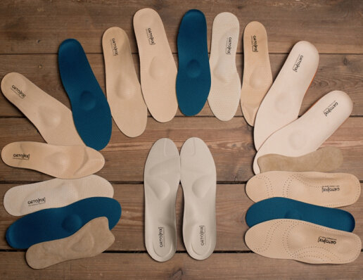 Які види ортопедичних устілок існують?