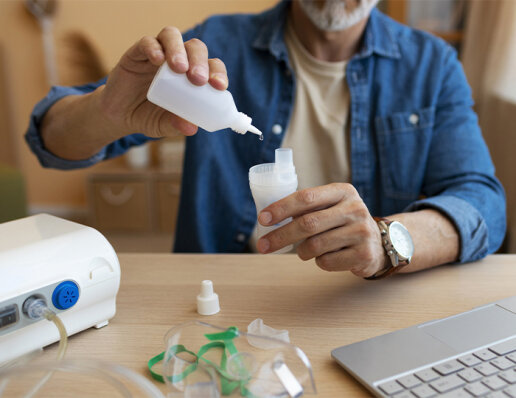 Чим розбавляти ліки у небулайзері?