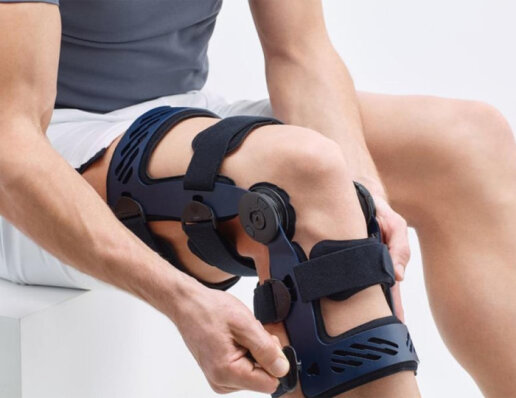 Можно ли спать в коленном ортезе?